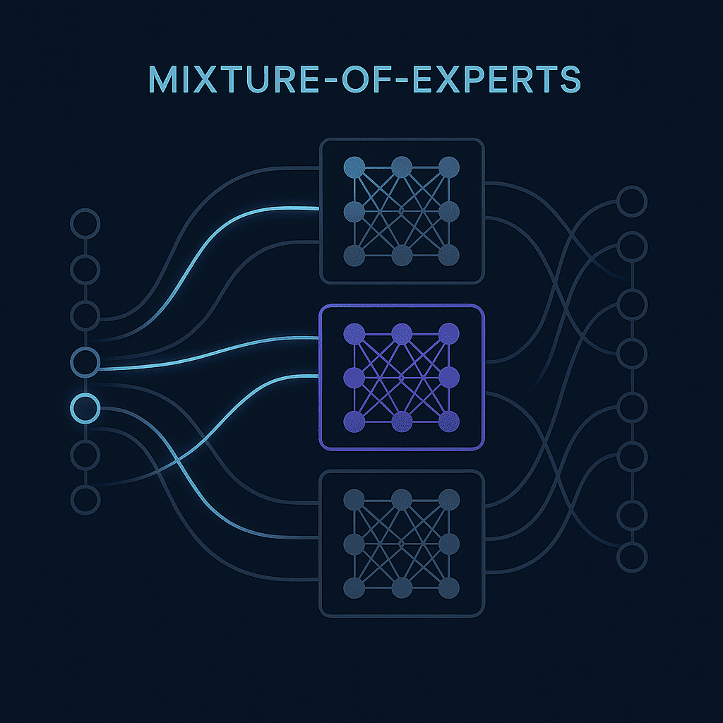 Qwen3 Mixture-of-Experts architecture visualization